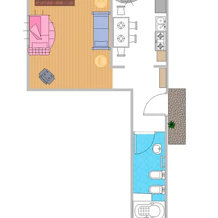 Ferienwohnung Bilocale Marina Di Pisa Exterior foto